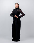 Crepe - straight-leg pants