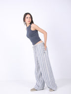 Striped Wide Leg Pants