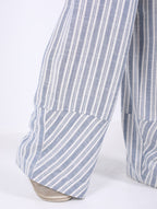 Striped Wide Leg Pants