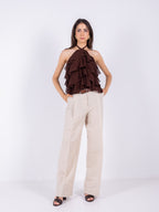 Chiffon Ruffles Top