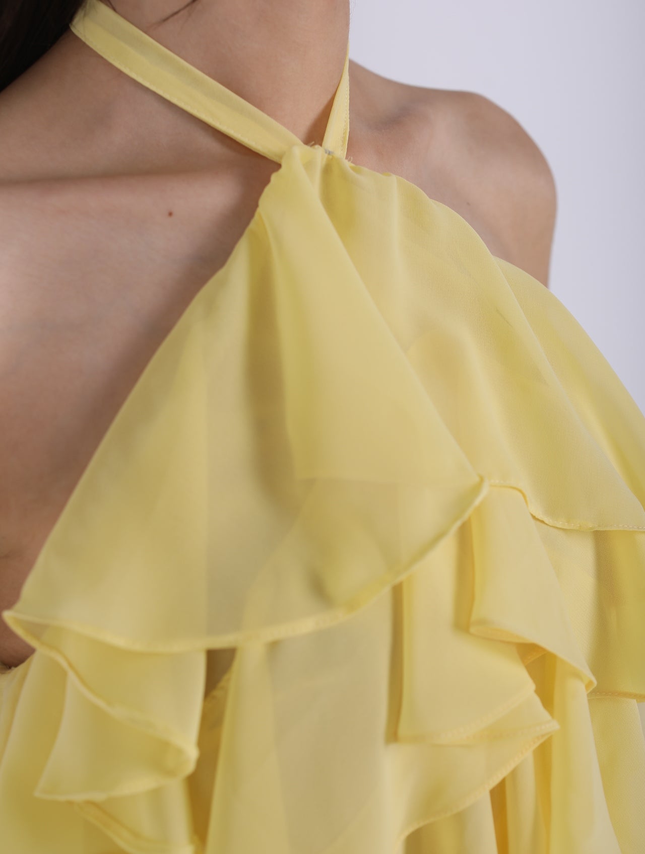 Chiffon Ruffles Top