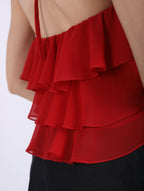 Chiffon Ruffles Top