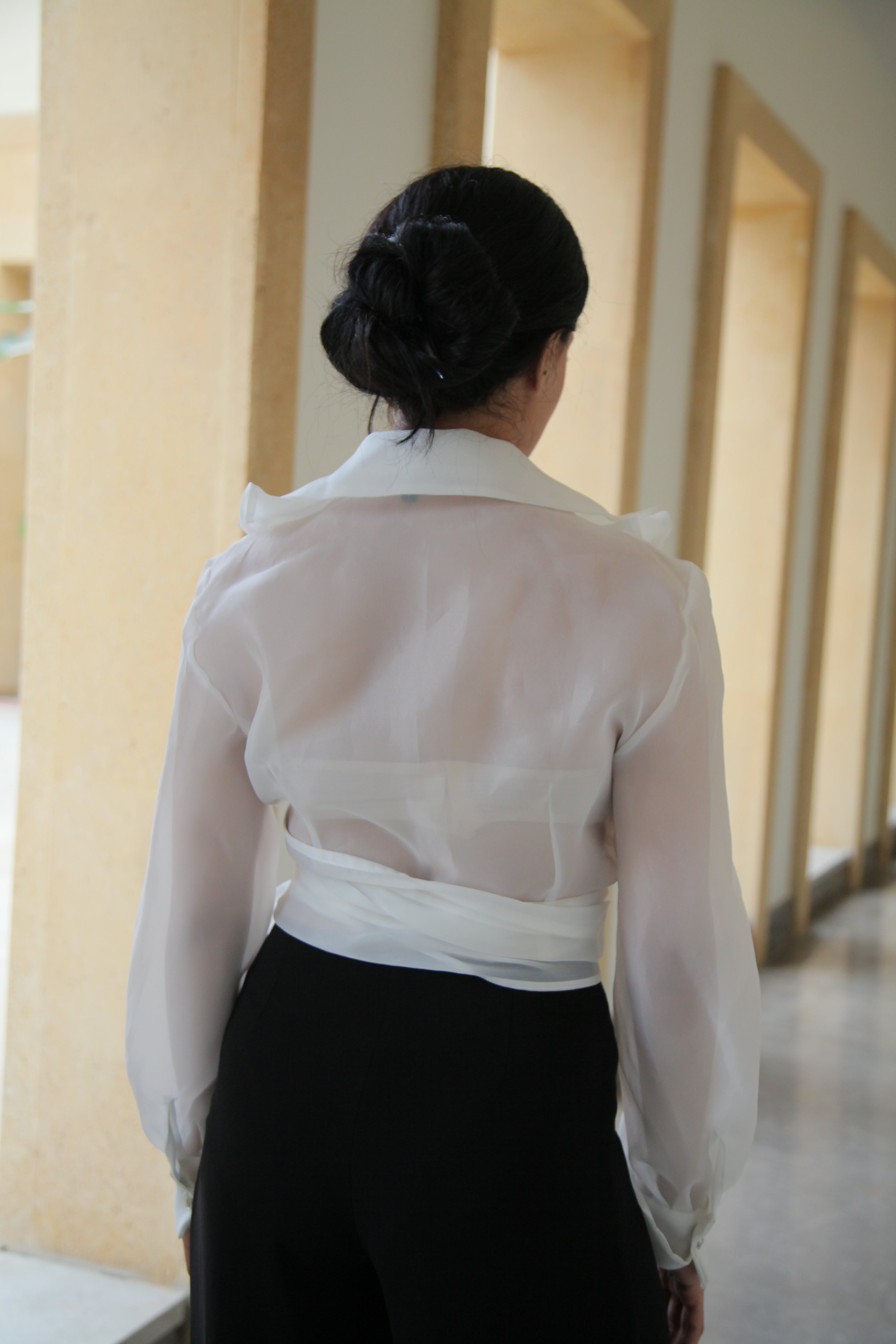ORGANZA BLOUSE