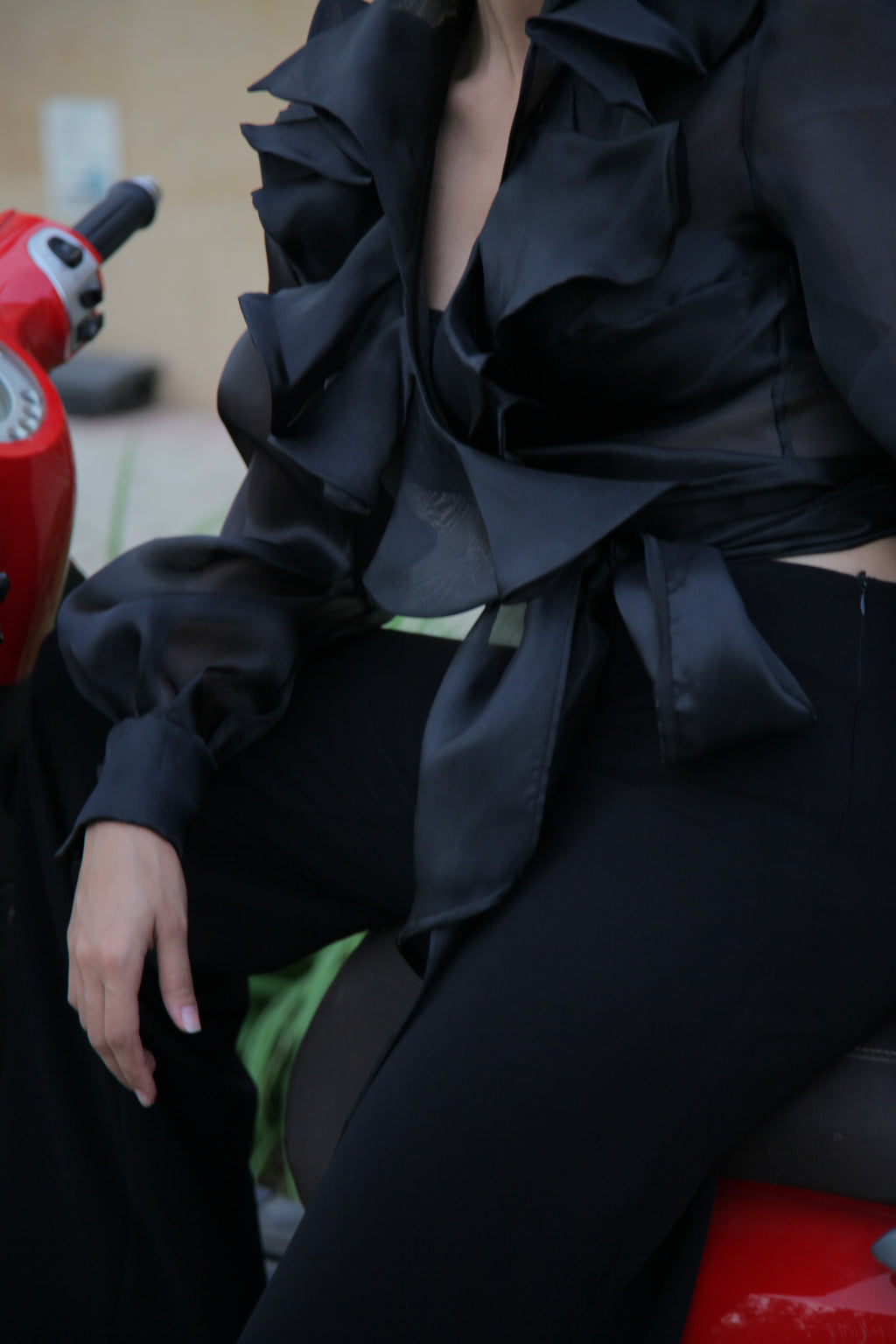 ORGANZA BLOUSE