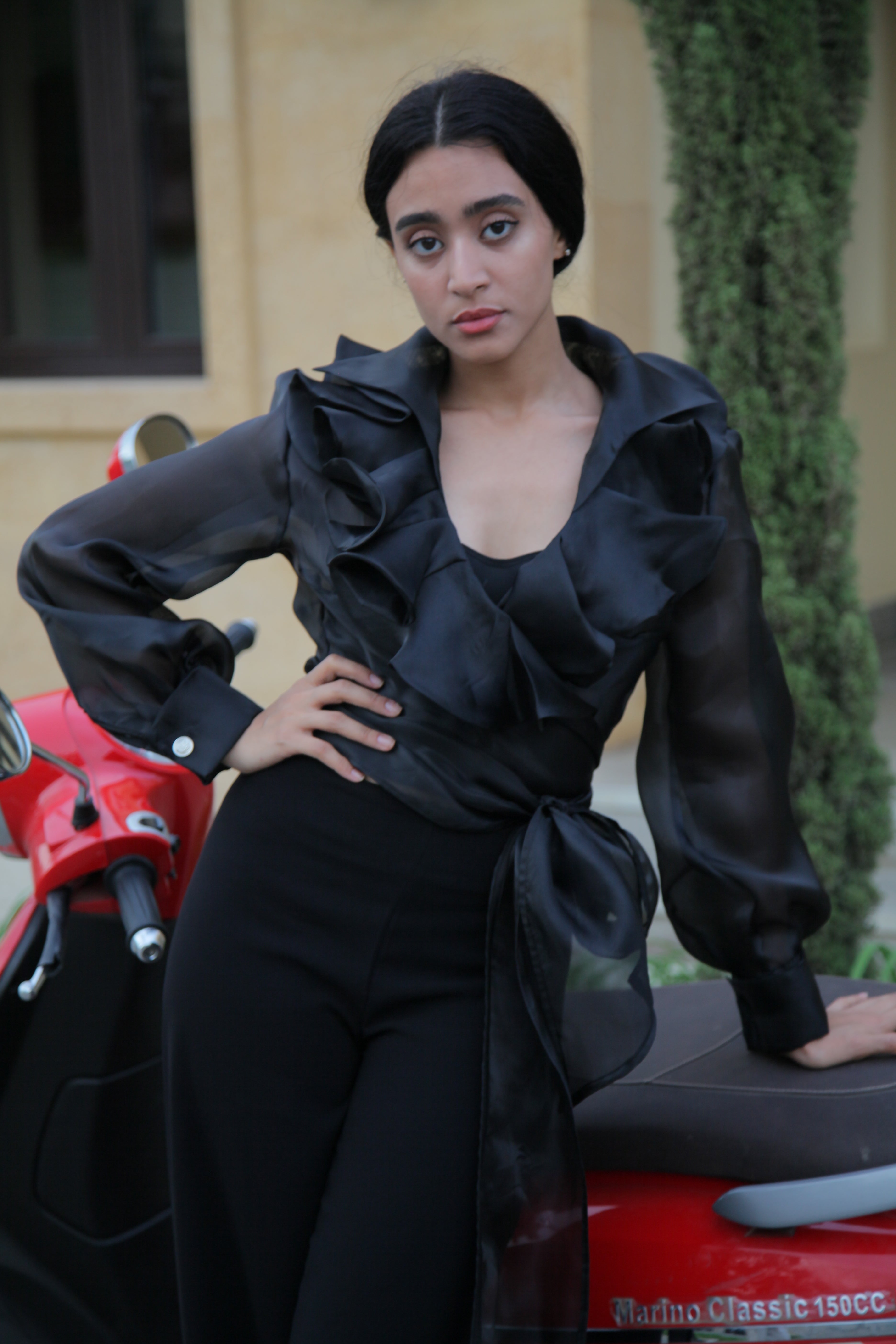 ORGANZA BLOUSE