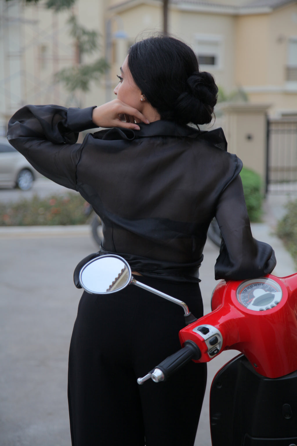 ORGANZA BLOUSE