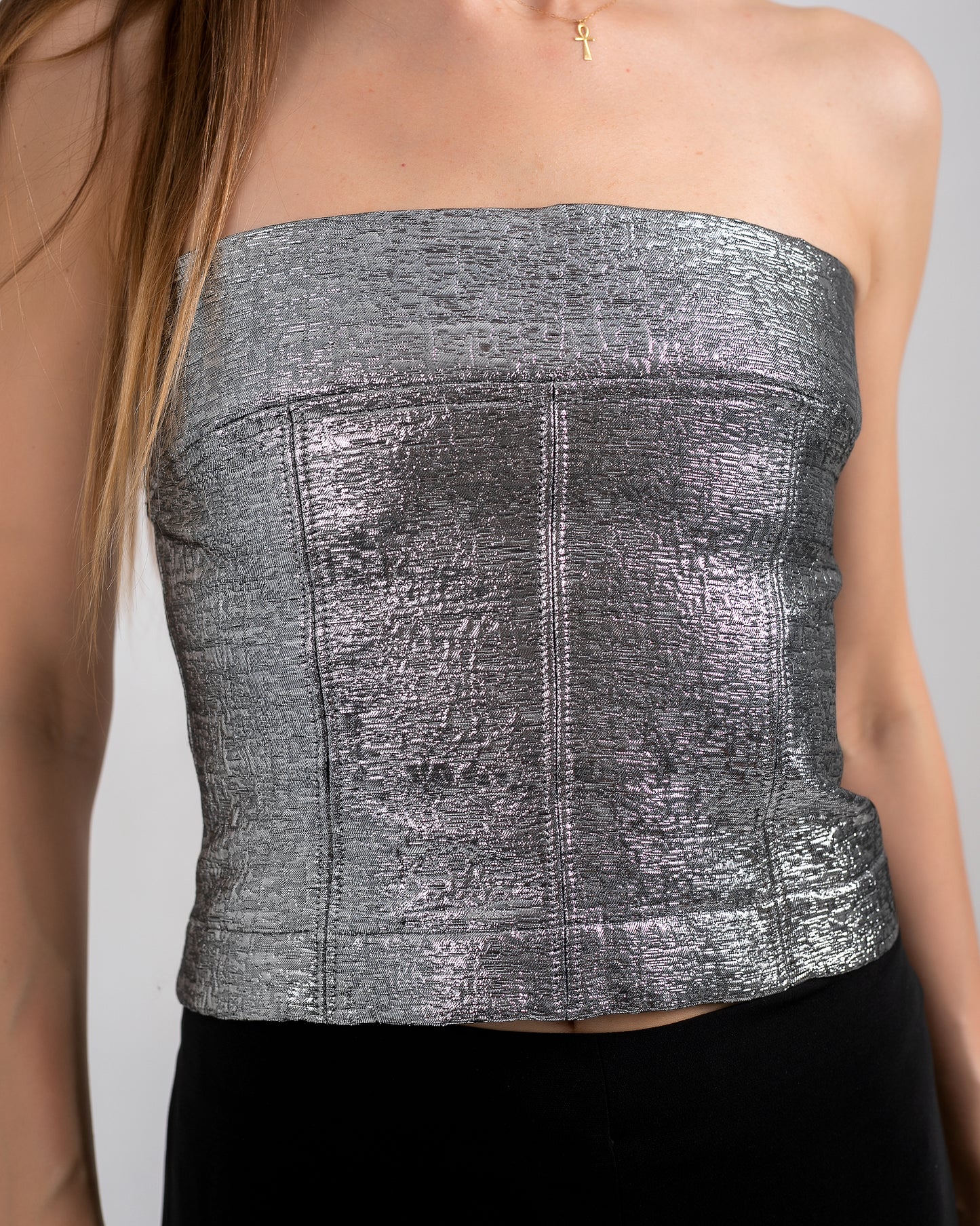 SILVER CORSET